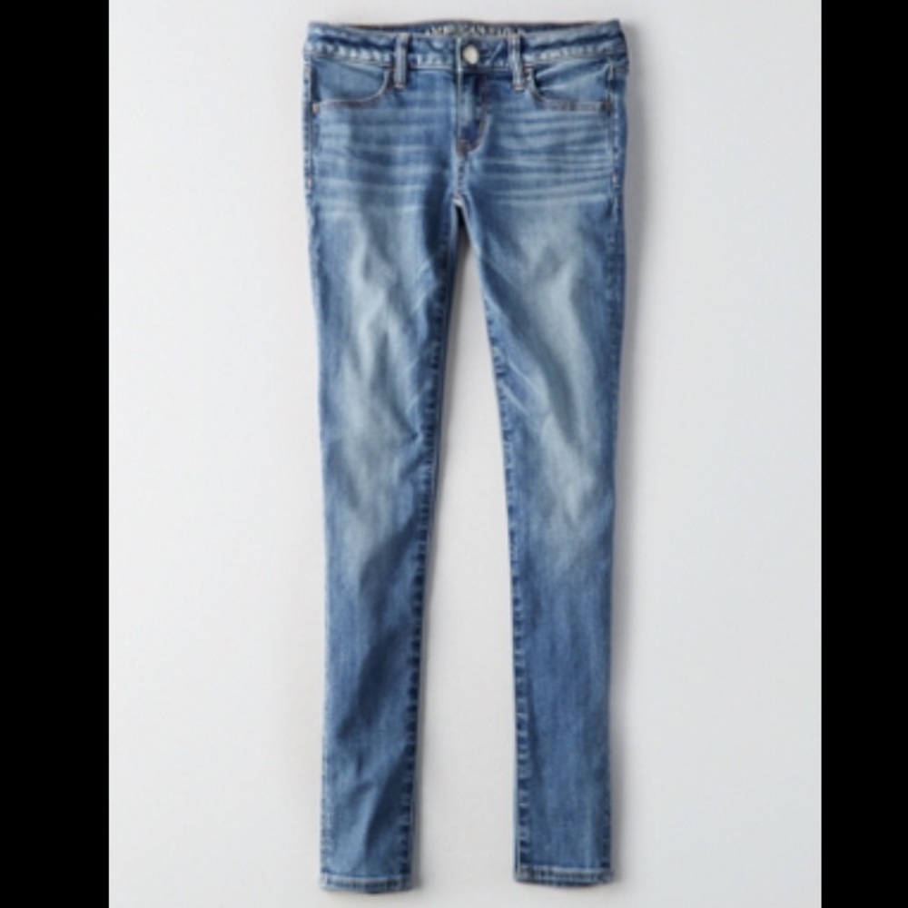 AEO super low rise jegging
